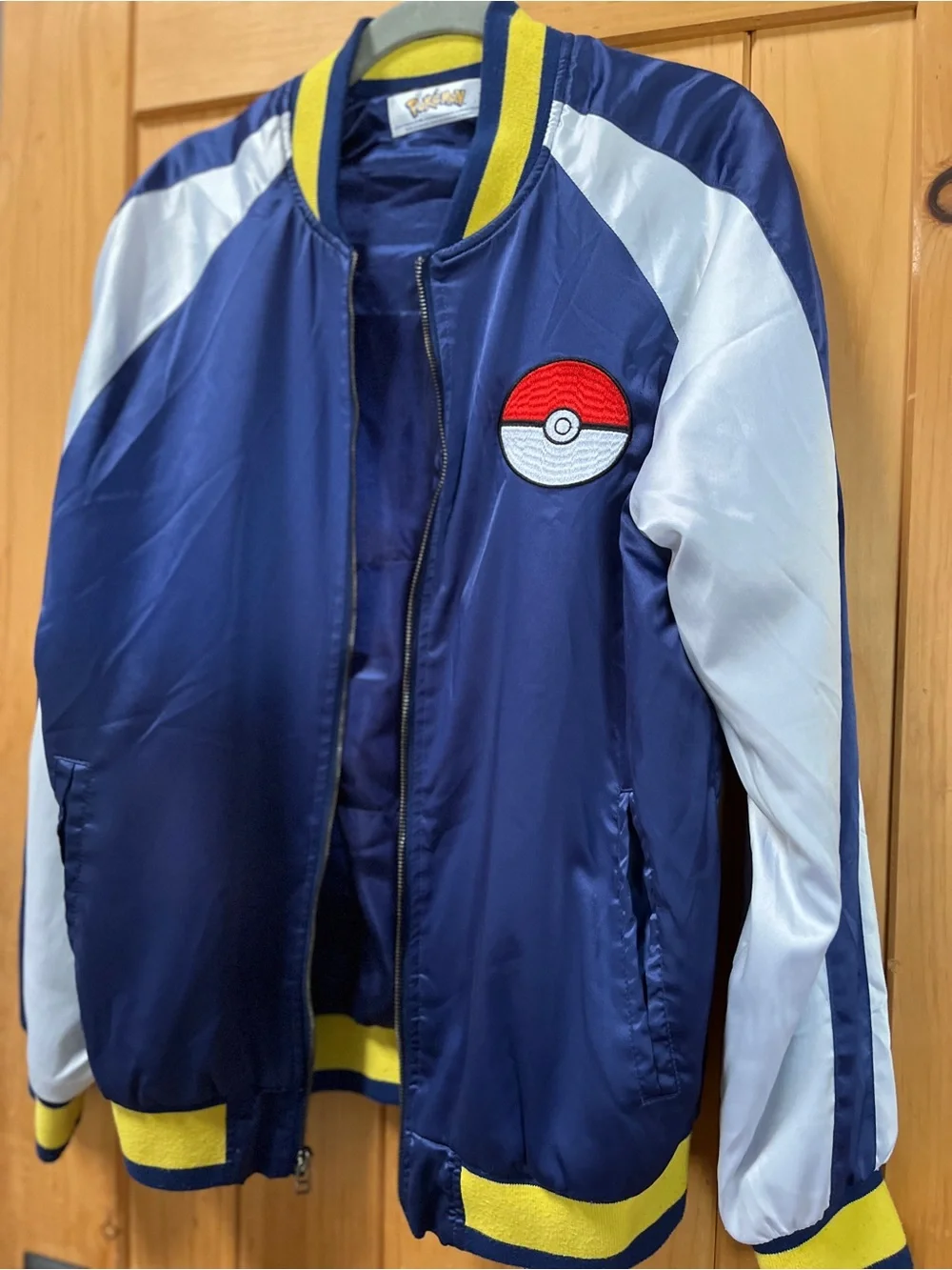 Pokemon Pikachu Satin Bomber Jacket